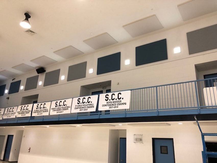 REVRB Acoustical Panels installed in gymnasium.jpg